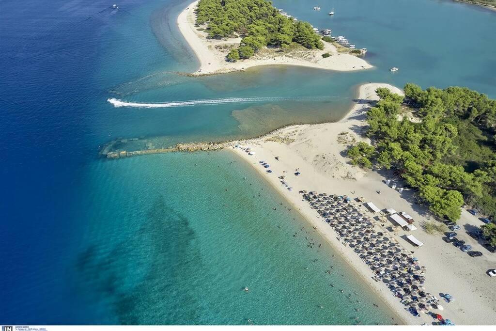 K-Home Villa, Your Enchanting Getaway Pefkochori Exterior foto